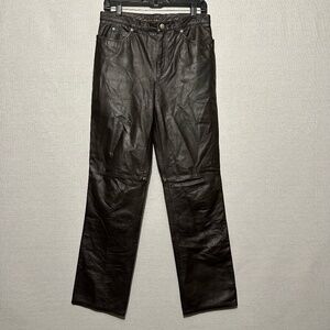 Nine West Leather Pants - size 6